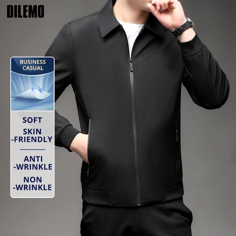 Premium Anti Wrinkle New Men Business Casual Turndown Collar Brand Blazer Jacket Windbreaker Lightweight Executive Coats
Premium Anti Wrinkle New Men Business Casual Turndown Collar Brand Blazer Jacket Windbreaker Lightweight Executive Coats
