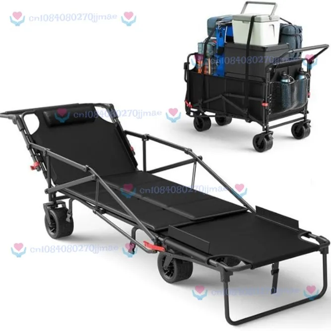 Складная металлическая ручная тележка - многофункциональная уличная тележка для сада, пикника и кемпинга
Складная металлическая ручная тележка - многофункциональная уличная тележка для сада, пикника и кемпинга