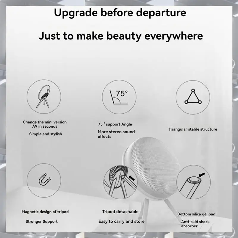 Hot Selling-Portable Desktop Speaker Mount For A1 2Nd Speaker Stable Speaker Stand Holder Enhanced Stability,Portable Desktop Sp
Hot Selling-Portable Desktop Speaker Mount For A1 2Nd Speaker Stable Speaker Stand Holder Enhanced Stability,Portable Desktop Sp