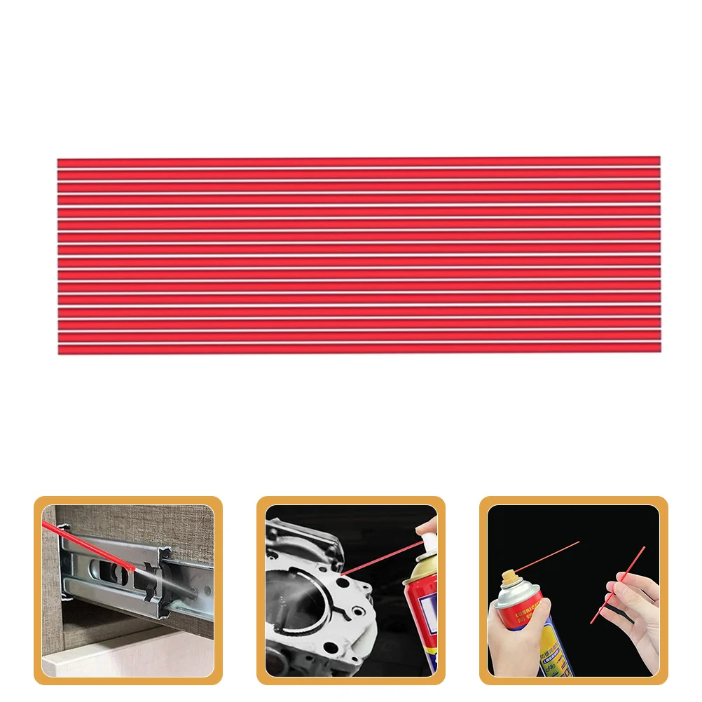 100 Pcs Sprinkler Head Rust Remover Nozzle Spray Can Extension Straws Bulk Replacement Sprayer Red Accessories Dust
100 Pcs Sprinkler Head Rust Remover Nozzle Spray Can Extension Straws Bulk Replacement Sprayer Red Accessories Dust