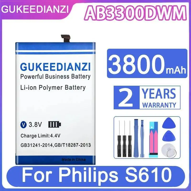 AB3300DWM Mobile Phone Battery High Performance For Philips S610 3800Mah
AB3300DWM Mobile Phone Battery High Performance For Philips S610 3800Mah