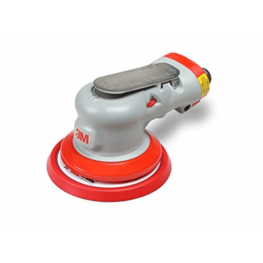 Elite Random Orbital Sander - Pneumatic Palm Sander - 3" x 3/16" Diam. Orbit - Stikit Disc Pad - Elite Series - For Wood, Compo
Elite Random Orbital Sander - Pneumatic Palm Sander - 3" x 3/16" Diam. Orbit - Stikit Disc Pad - Elite Series - For Wood, Compo
