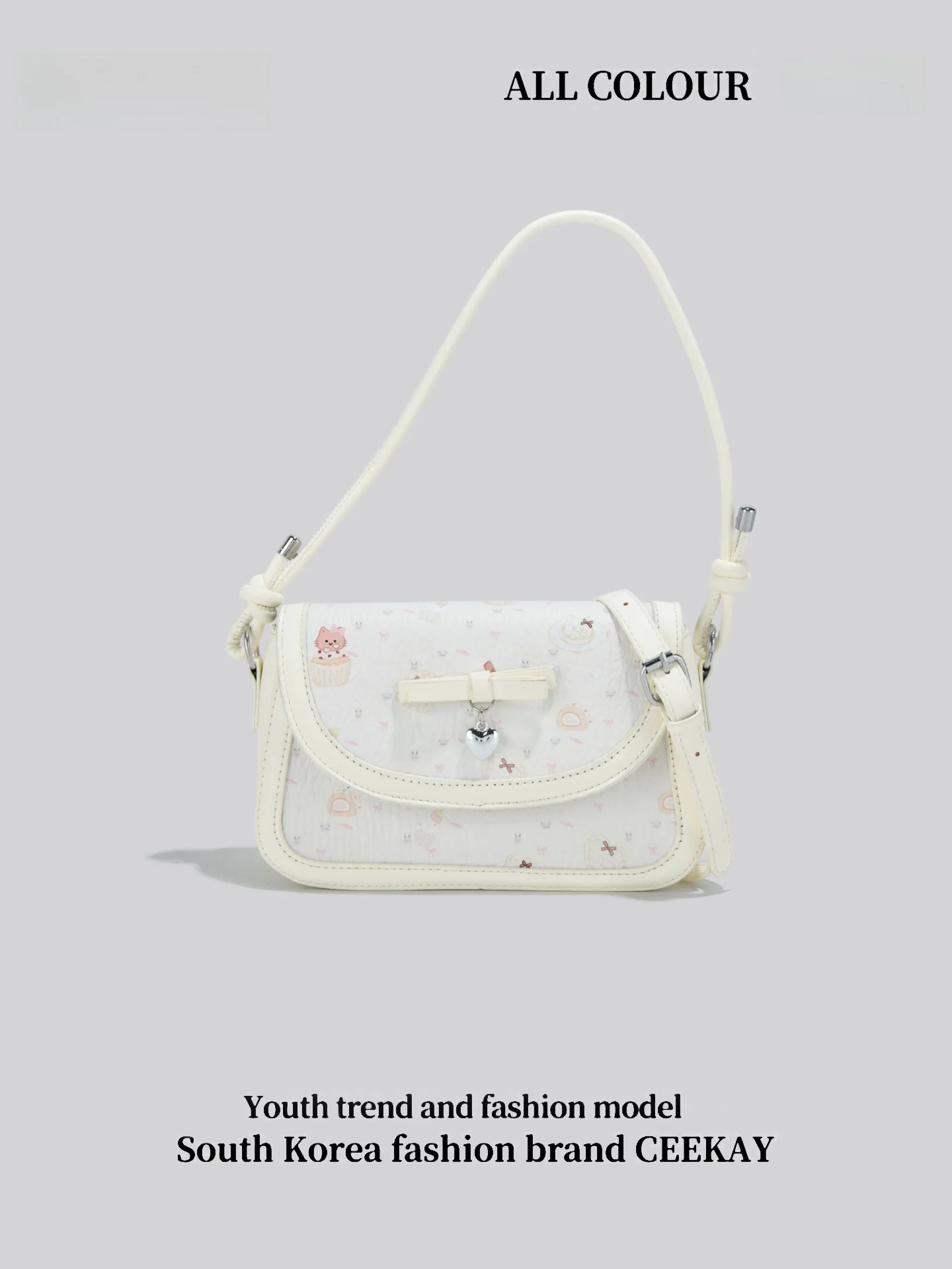 Ceekay Original Sweet Style Underarm Bag Women's Crossbody Bag Korean Version 2026 New Model Rectangular Shape Magnetic Clasp
Ceekay Original Sweet Style Underarm Bag Women's Crossbody Bag Korean Version 2026 New Model Rectangular Shape Magnetic Clasp