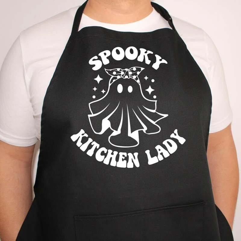 Spooky Kitchen Lady Aprons Halloween Party Home Kitchen Decoration Accessories Gifts for Mama Women's Friends Homeware Supplies
Spooky Kitchen Lady Aprons Halloween Party Home Kitchen Decoration Accessories Gifts for Mama Women's Friends Homeware Supplies