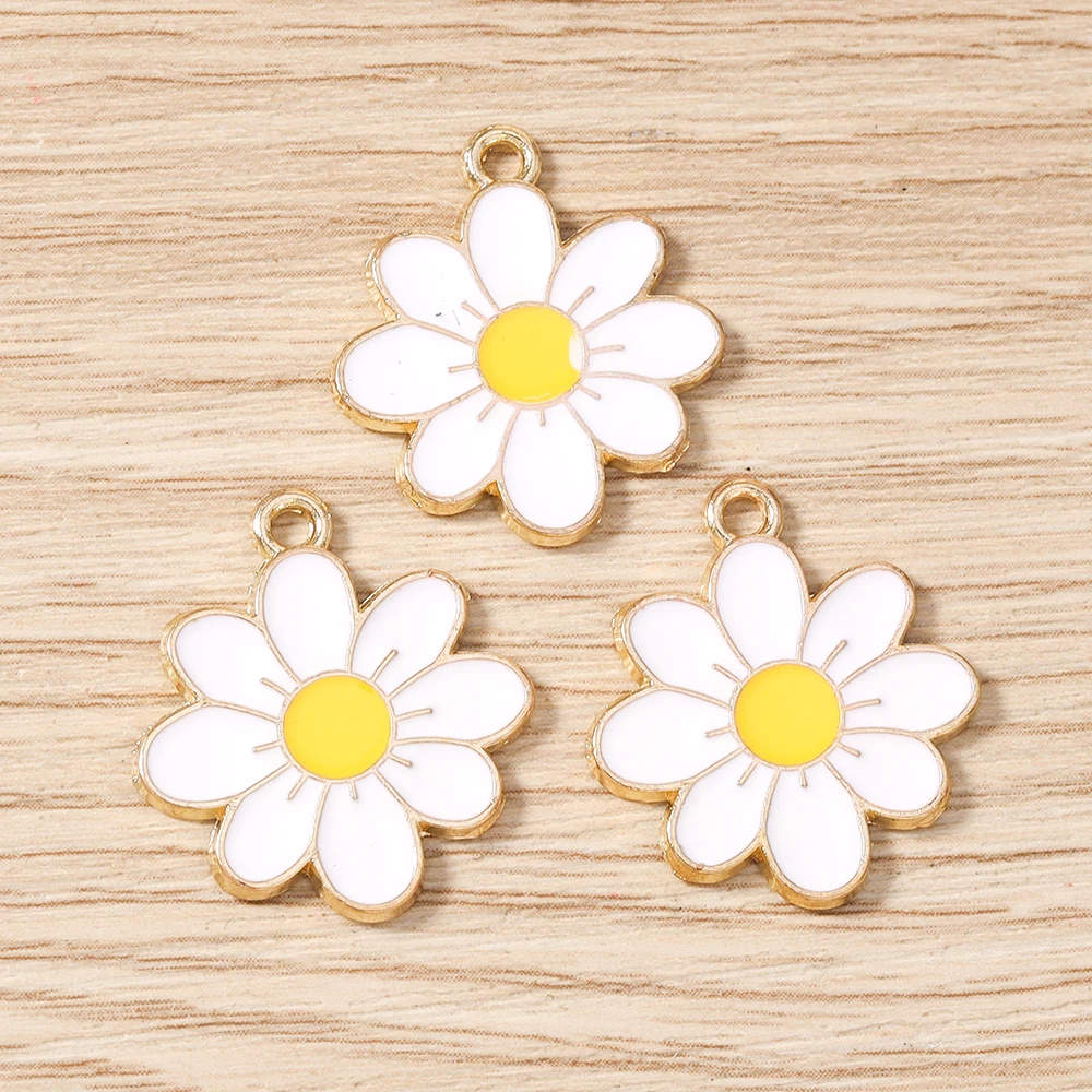 Tusember 10pcs Cute Plant Spring Flower Charms for Drop Earrings Necklace Bracelets Pendants DIY Jewelry Making Accessories
Tusember 10pcs Cute Plant Spring Flower Charms for Drop Earrings Necklace Bracelets Pendants DIY Jewelry Making Accessories