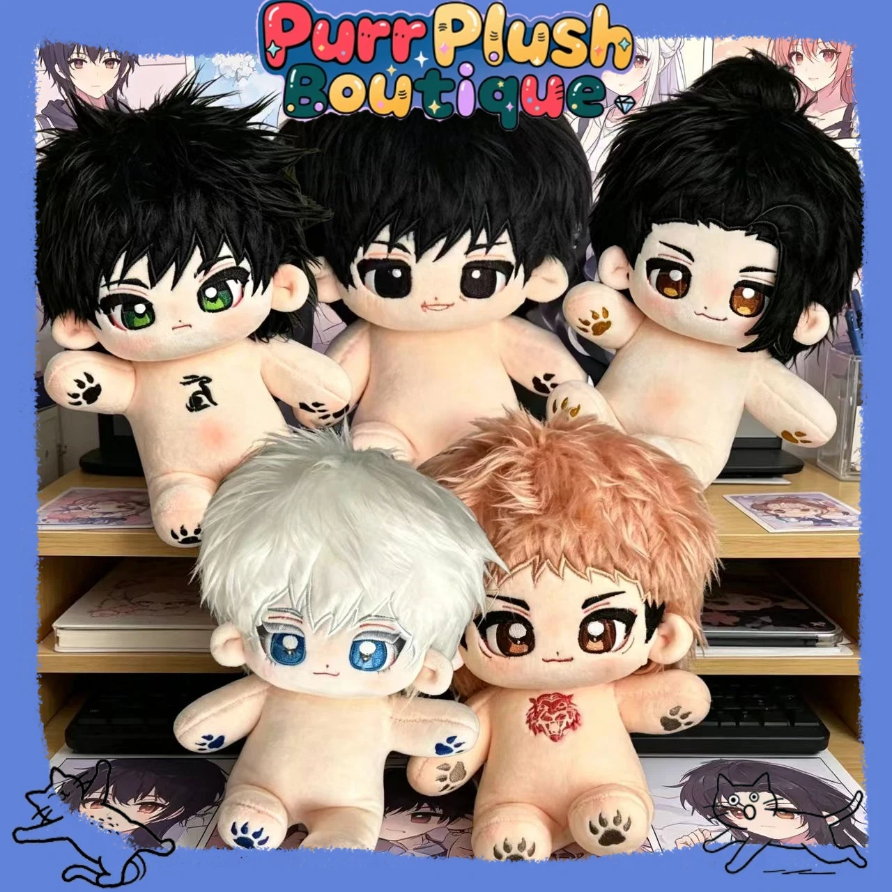 20cm Jujutsu Kaisen Anime Geto Suguru Cosplay Dress Up Cotton Doll Body Plush Pillow Change Clothes Outfit Stuffed Toy Gift
20cm Jujutsu Kaisen Anime Geto Suguru Cosplay Dress Up Cotton Doll Body Plush Pillow Change Clothes Outfit Stuffed Toy Gift