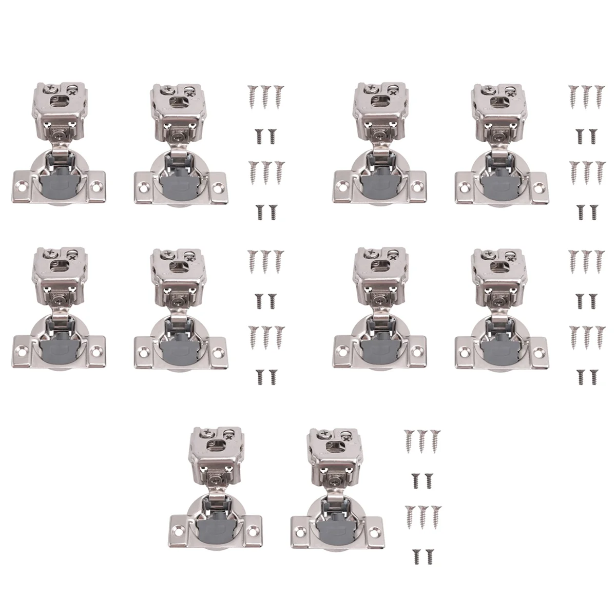 HOT 10 Pack 1-1/4 Inch 3D Overlay Soft Close Concealed Hinges for Face Frame Door, Control Closing Speed,105° Open Angle
HOT 10 Pack 1-1/4 Inch 3D Overlay Soft Close Concealed Hinges for Face Frame Door, Control Closing Speed,105° Open Angle