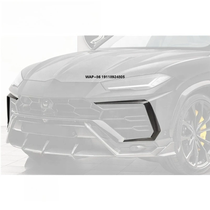 Full Carbon Fiber 2018 to 2022 URUS TOP Style Front Bumper Side Vent Canards Fit For URUS Front Canards
Full Carbon Fiber 2018 to 2022 URUS TOP Style Front Bumper Side Vent Canards Fit For URUS Front Canards