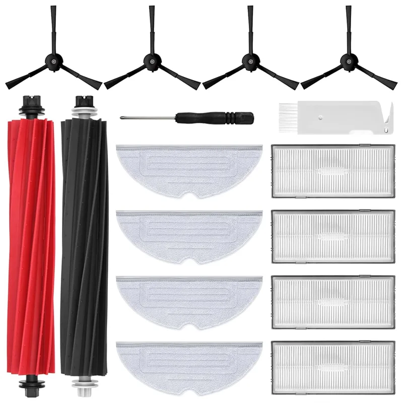 Accessory Set For Roborock S8/S8+Main Roller Brush Side Brushes Filter Mop Wipes, Vacuum Robot Spare Parts-A77G
Accessory Set For Roborock S8/S8+Main Roller Brush Side Brushes Filter Mop Wipes, Vacuum Robot Spare Parts-A77G