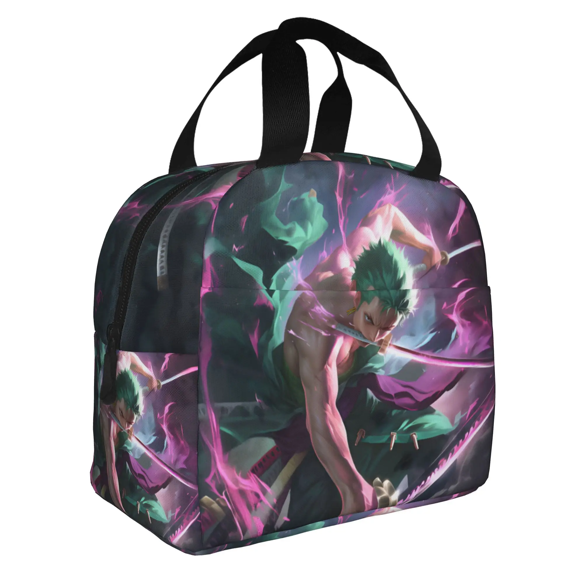 Custom Zoro O-One P-Piece Insulated Lunch Bag for Outdoor Picnic Cool Cartoon Waterproof Thermal Cooler Lunch Box Women Men
Custom Zoro O-One P-Piece Insulated Lunch Bag for Outdoor Picnic Cool Cartoon Waterproof Thermal Cooler Lunch Box Women Men