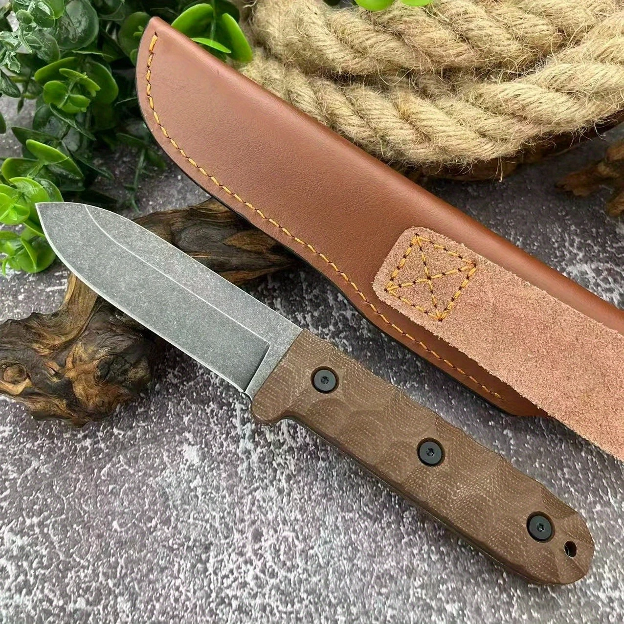 PR4 High Hardness Compact Outdoor Straight Knife Stainless Steel Blade Wilderness Exploration Survival Utility Knife Rescue Tool
PR4 High Hardness Compact Outdoor Straight Knife Stainless Steel Blade Wilderness Exploration Survival Utility Knife Rescue Tool