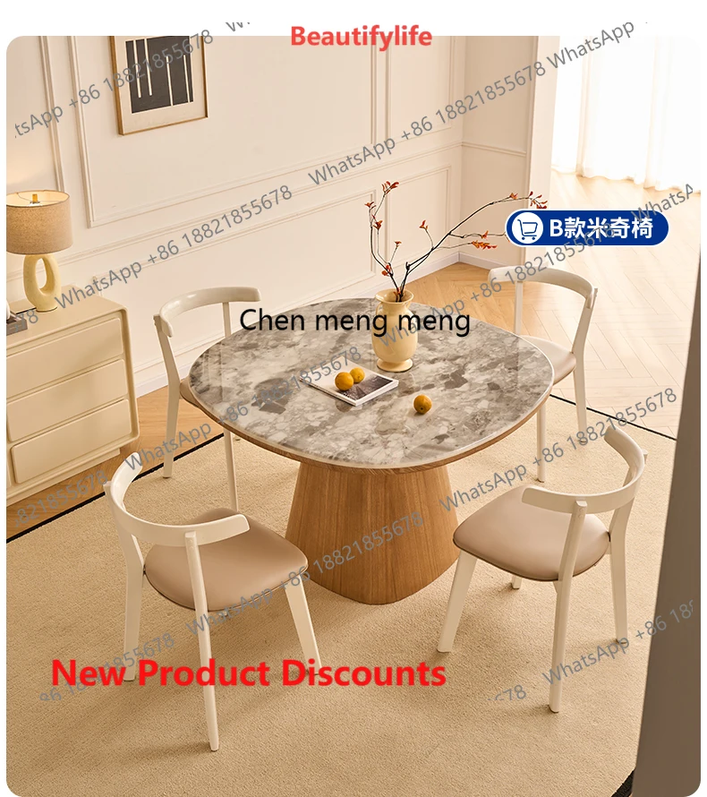 Круглый стол Z10Marble Silent Style в современном минималистичном стиле из суперкристаллического камня, в итальянском стиле, модель Eight-Immortal
Круглый стол Z10Marble Silent Style в современном минималистичном стиле из суперкристаллического камня, в итальянском стиле, модель Eight-Immortal