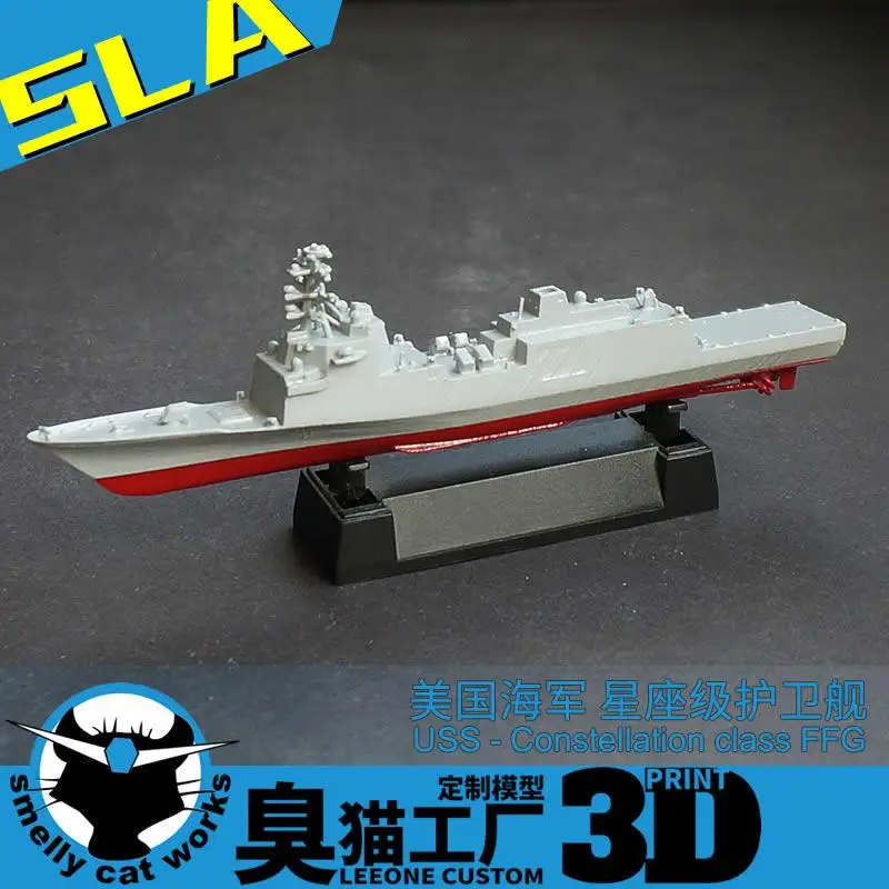 1/2000/1250/700 US Navy Constellation Frigate FFG62 Resin 3D Printed Warship Model Hobby
1/2000/1250/700 US Navy Constellation Frigate FFG62 Resin 3D Printed Warship Model Hobby