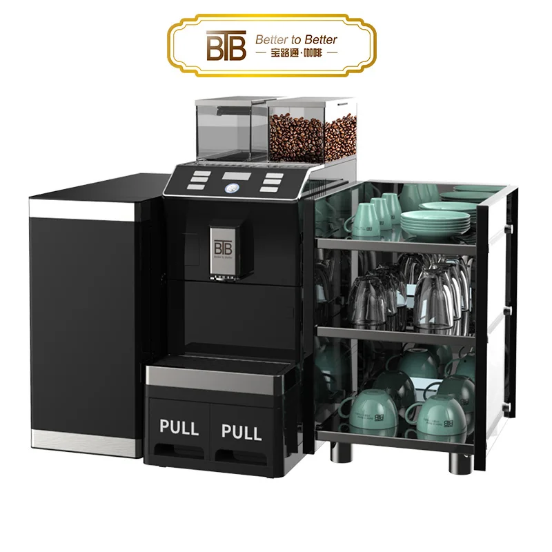 BTB Business Type 19 Bar Espresso Maker Americano From Bean To Coffee Fully Automatic Coffee Machine
BTB Business Type 19 Bar Espresso Maker Americano From Bean To Coffee Fully Automatic Coffee Machine