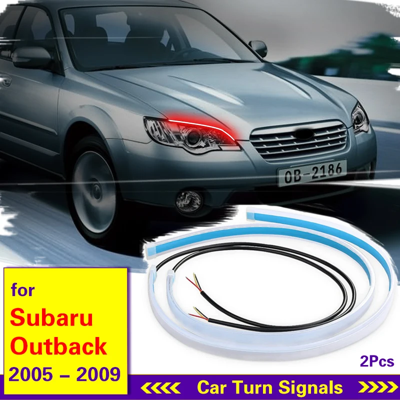 For Subaru Outback 2005-2009 LED Car Daytime Running Light Flexible Waterproof Strip Turn Signal Yellow Brake Flow Lights 12V
For Subaru Outback 2005-2009 LED Car Daytime Running Light Flexible Waterproof Strip Turn Signal Yellow Brake Flow Lights 12V