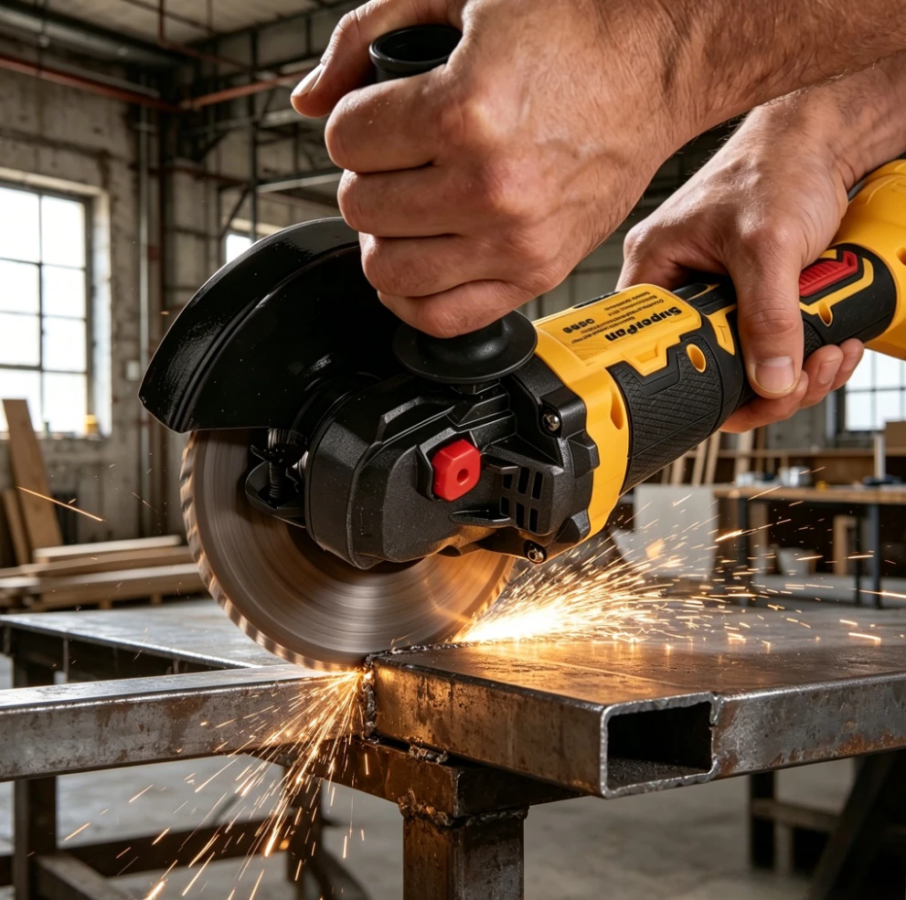 Brushless angle grinder Household hand grinding wheel electric tool For DewaltBattery pin (Excluding battery and power adapter)
Brushless angle grinder Household hand grinding wheel electric tool For DewaltBattery pin (Excluding battery and power adapter)