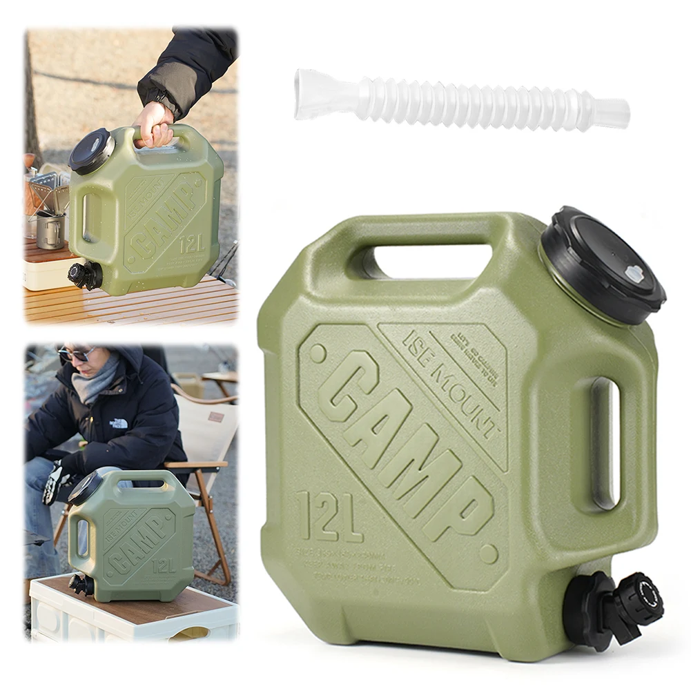 12L Portable Water Tank Leak-Proof Drinking Water Bucket Large Capacity Water Dispenser Carrier for Vehicle Car Camping
12L Portable Water Tank Leak-Proof Drinking Water Bucket Large Capacity Water Dispenser Carrier for Vehicle Car Camping