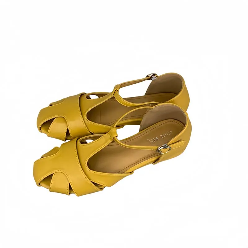 Yellow Womens Shoes Low Heels Wedge Sandals Summer Close Toe Openwork Foot Wears For Ladies Red High Heels Designer Shoes
Yellow Womens Shoes Low Heels Wedge Sandals Summer Close Toe Openwork Foot Wears For Ladies Red High Heels Designer Shoes