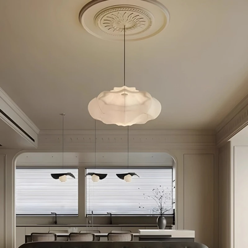 Japanese Wabi-sabi Pendant Lights Fabric LED Silk Hanging Lamps Living Room Tea Room Bedroom Restaurant Study Chandelier
Japanese Wabi-sabi Pendant Lights Fabric LED Silk Hanging Lamps Living Room Tea Room Bedroom Restaurant Study Chandelier