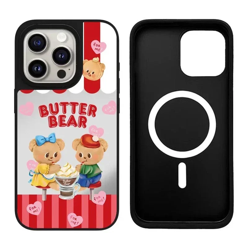 Cartoon Yellow Bear iPhone 11 12 13 14 15 16 Pro Max Mirror Surface MagSafe Case Cover Shell for IPhone 16 Pro Max
Cartoon Yellow Bear iPhone 11 12 13 14 15 16 Pro Max Mirror Surface MagSafe Case Cover Shell for IPhone 16 Pro Max