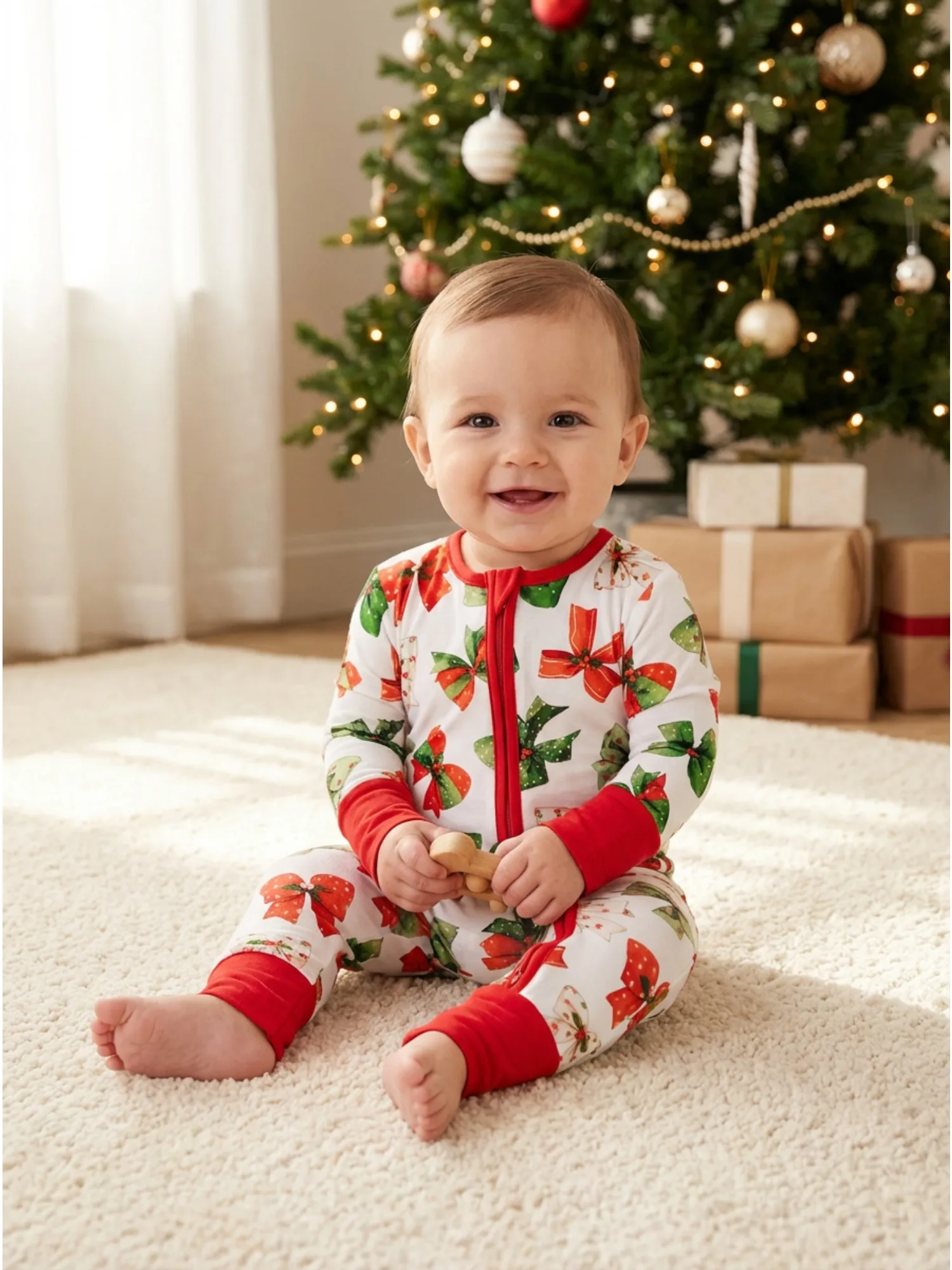 POSHTOT Polka Dot Bow Bamboo Fiber Baby Long Sleeve. Baby Pajamas Two-way Zipper 0-2 Years Romper. Baby Jumpsuit.
POSHTOT Polka Dot Bow Bamboo Fiber Baby Long Sleeve. Baby Pajamas Two-way Zipper 0-2 Years Romper. Baby Jumpsuit.