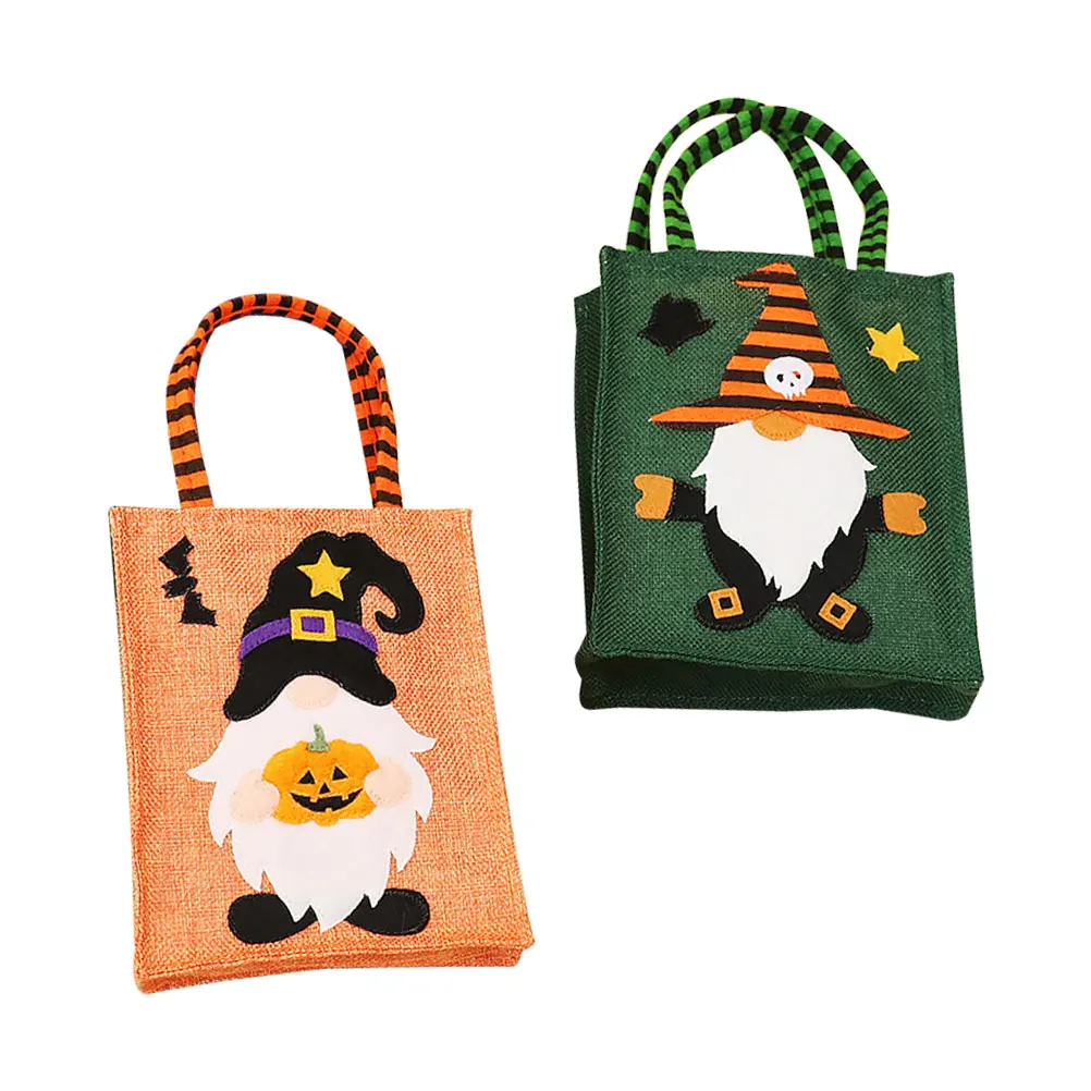 2Pcs Halloween Treat Bags Linen Storage Holder Portable Candy Bags Rectangular Design For Home Use Party Favor Bags
2Pcs Halloween Treat Bags Linen Storage Holder Portable Candy Bags Rectangular Design For Home Use Party Favor Bags