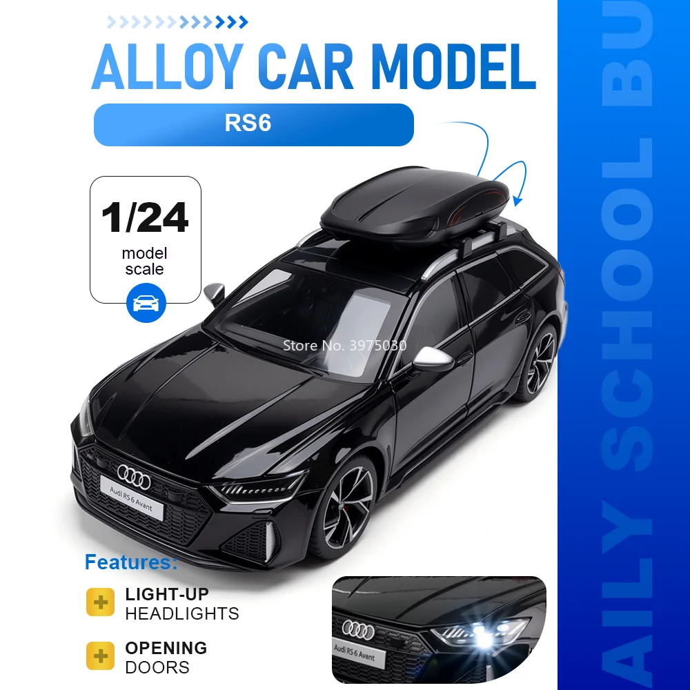 Машинка-модель 1:24 RS6 X5M, литая под давлением, со звуком и светом, открывающиеся двери, поворотные передние колеса, игрушка из сплава, подарок для детей
Машинка-модель 1:24 RS6 X5M, литая под давлением, со звуком и светом, открывающиеся двери, поворотные передние колеса, игрушка из сплава, подарок для детей