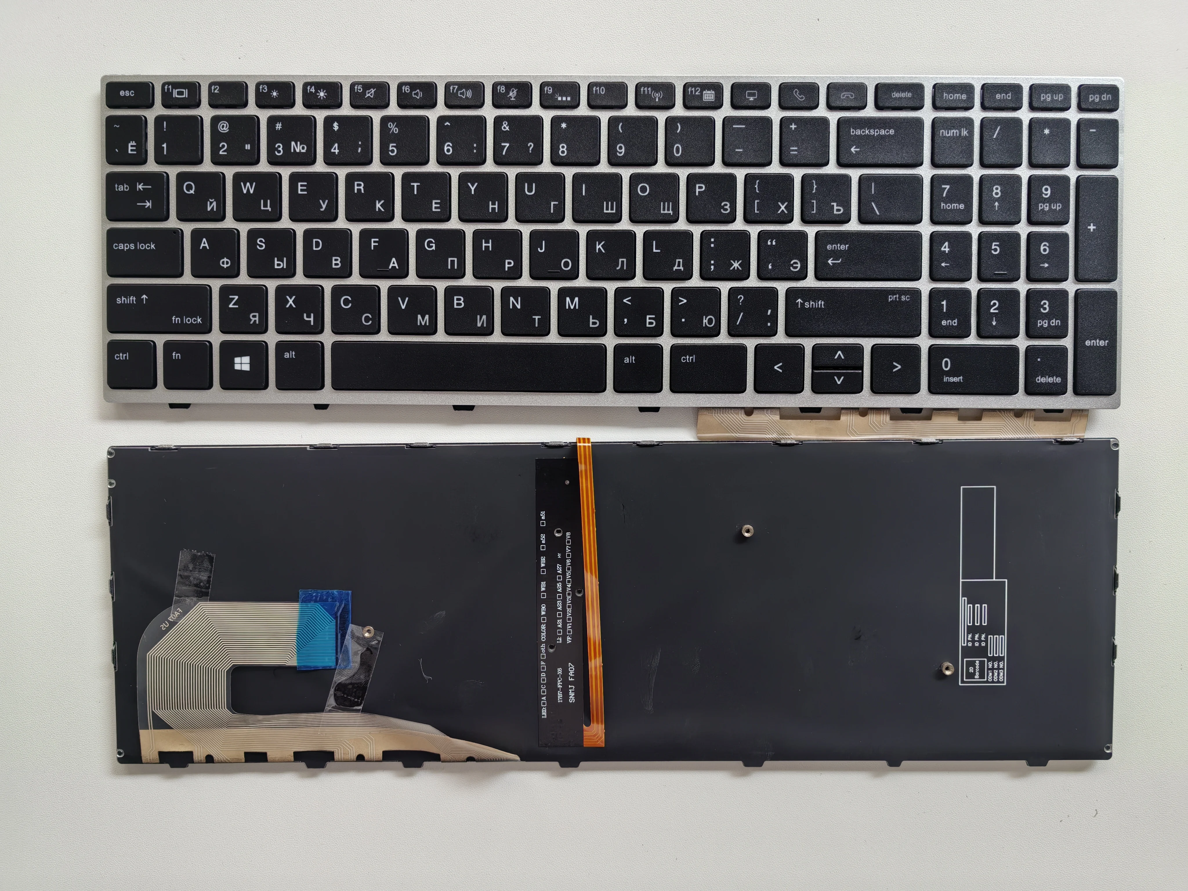 RU Layout for HP Elitebook 755 G5 850 G5 750 G5 855 G5 850 G6 750 G6 Laptop Keyboard
RU Layout for HP Elitebook 755 G5 850 G5 750 G5 855 G5 850 G6 750 G6 Laptop Keyboard