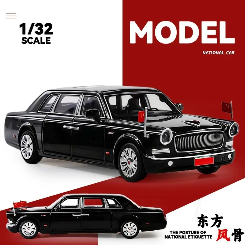 1:32 Scale Hongqi L5 State Guest Car Diecast Alloy Luxury Sedan Model Official Licensed for Collection Gift Home Decor Ornament
1:32 Scale Hongqi L5 State Guest Car Diecast Alloy Luxury Sedan Model Official Licensed for Collection Gift Home Decor Ornament