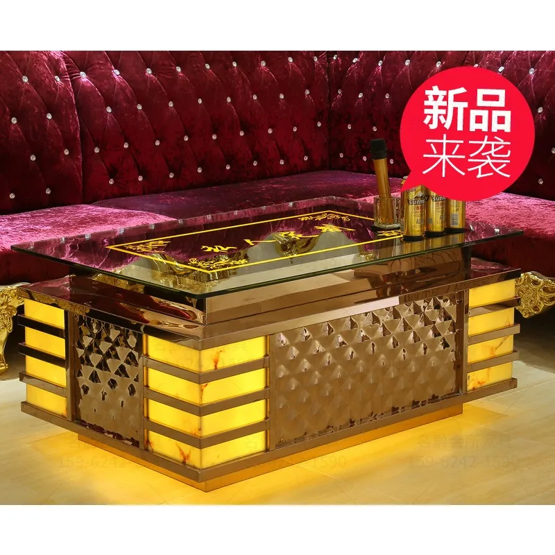 light luxury new KTV coffee table simple glass luminous coffee atmospheric coffee marble
light luxury new KTV coffee table simple glass luminous coffee atmospheric coffee marble