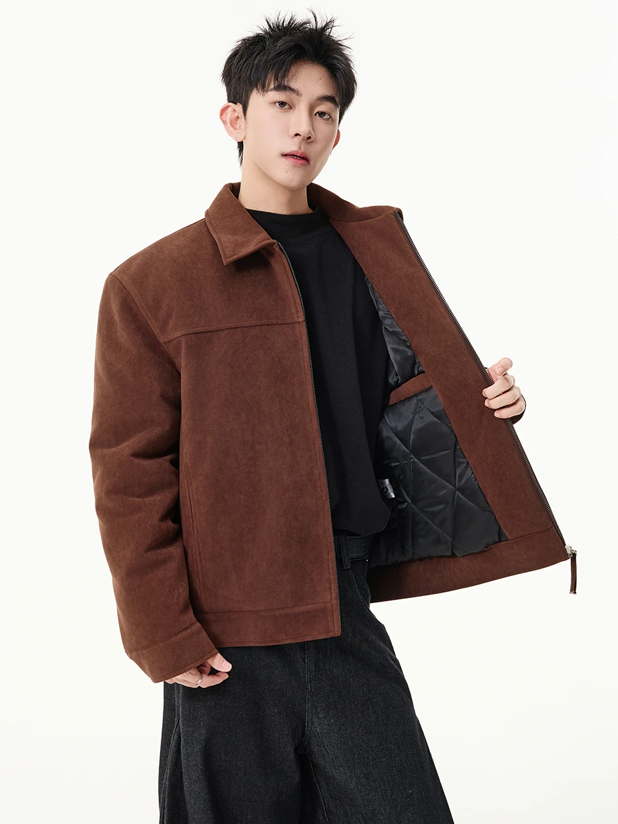 Мужская хлопковая куртка Boyue, теплая уличная одежда для поездок на работу, осенне-зимняя рабочая одежда, повседневная свободная длинная молния све
Мужская хлопковая куртка Boyue, теплая уличная одежда для поездок на работу, осенне-зимняя рабочая одежда, повседневная свободная длинная молния све