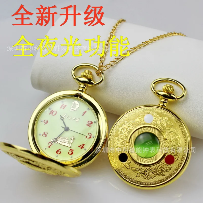 Full Luminous Large Digital Commemorative Vintage Pocket watch Retro Nostalgic Crafts Flip Men and Women Necklace
Full Luminous Large Digital Commemorative Vintage Pocket watch Retro Nostalgic Crafts Flip Men and Women Necklace