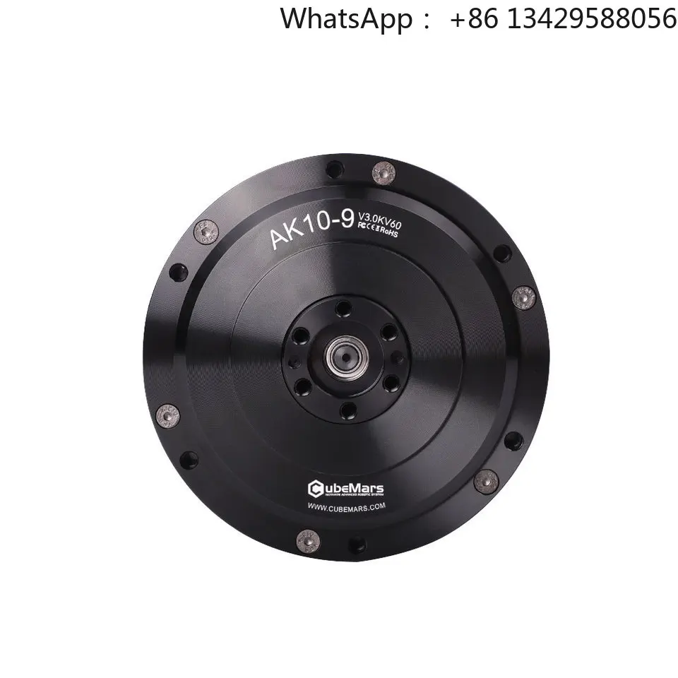 AK10-9 V3.0 KV60 Permanent Magnet Brushless Servo Motor Bionic Actuator Module for Industrial Robot Arm 6 Axis
AK10-9 V3.0 KV60 Permanent Magnet Brushless Servo Motor Bionic Actuator Module for Industrial Robot Arm 6 Axis