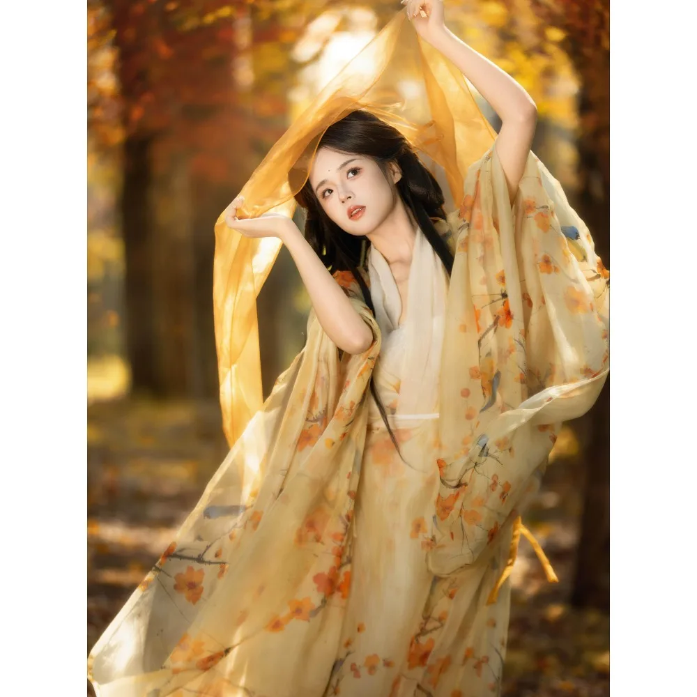 Guofeng Meishen Warring States Robe 2026 New Hanfu with large sleeves for adults
Guofeng Meishen Warring States Robe 2026 New Hanfu with large sleeves for adults