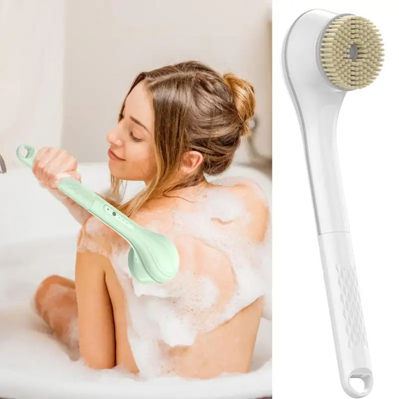Electric Body Bath Scrubber Rechargeable Waterproof Long Handle Exfoliating Skin Massager For Man And Women Body Cleaning Brush
Electric Body Bath Scrubber Rechargeable Waterproof Long Handle Exfoliating Skin Massager For Man And Women Body Cleaning Brush
