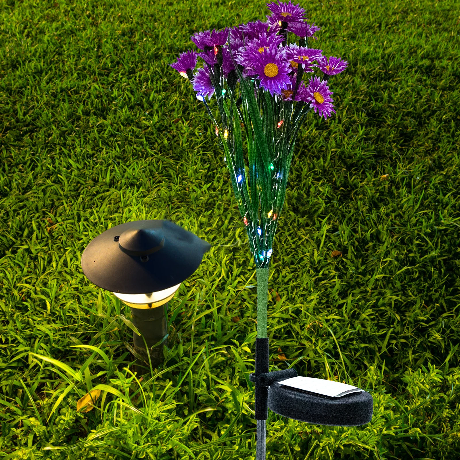 Powered Led Garden Outdoor Decorative Ground Lamp Chrysanthemum Design For Yard Lawn Terrace Long Lasting Solar Energy For Home
Powered Led Garden Outdoor Decorative Ground Lamp Chrysanthemum Design For Yard Lawn Terrace Long Lasting Solar Energy For Home