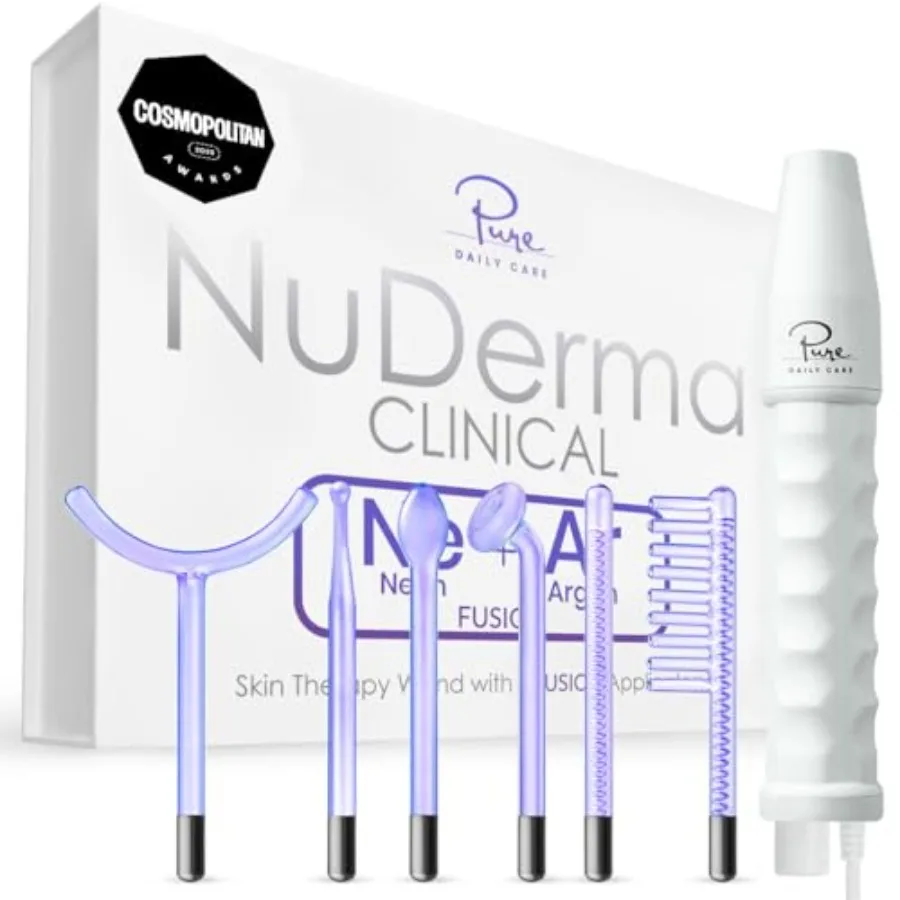 Портативный аппарат для косметологической терапии Pure Daily Care NuDerma Clinical с 6 насадками (неон, аргон) для омоложения и очищения кожи
Портативный аппарат для косметологической терапии Pure Daily Care NuDerma Clinical с 6 насадками (неон, аргон) для омоложения и очищения кожи