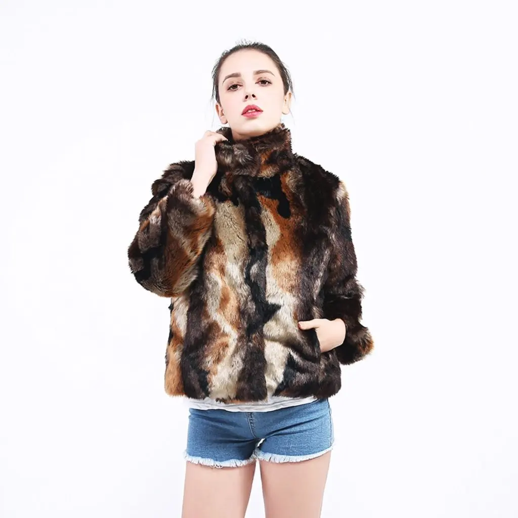 Women's Short Rabbit Fur Jacket Imitation Mink Tie-Dye Wool Coat European American Style Fashion Outerwear
Women's Short Rabbit Fur Jacket Imitation Mink Tie-Dye Wool Coat European American Style Fashion Outerwear
