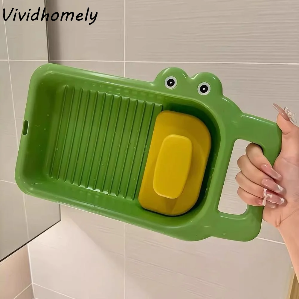 Plastic Integrated Laundry Board Anti-slip Thicken Clothes Washboard Cartoon Crocodile Hangable Lovely Washing Board
Plastic Integrated Laundry Board Anti-slip Thicken Clothes Washboard Cartoon Crocodile Hangable Lovely Washing Board