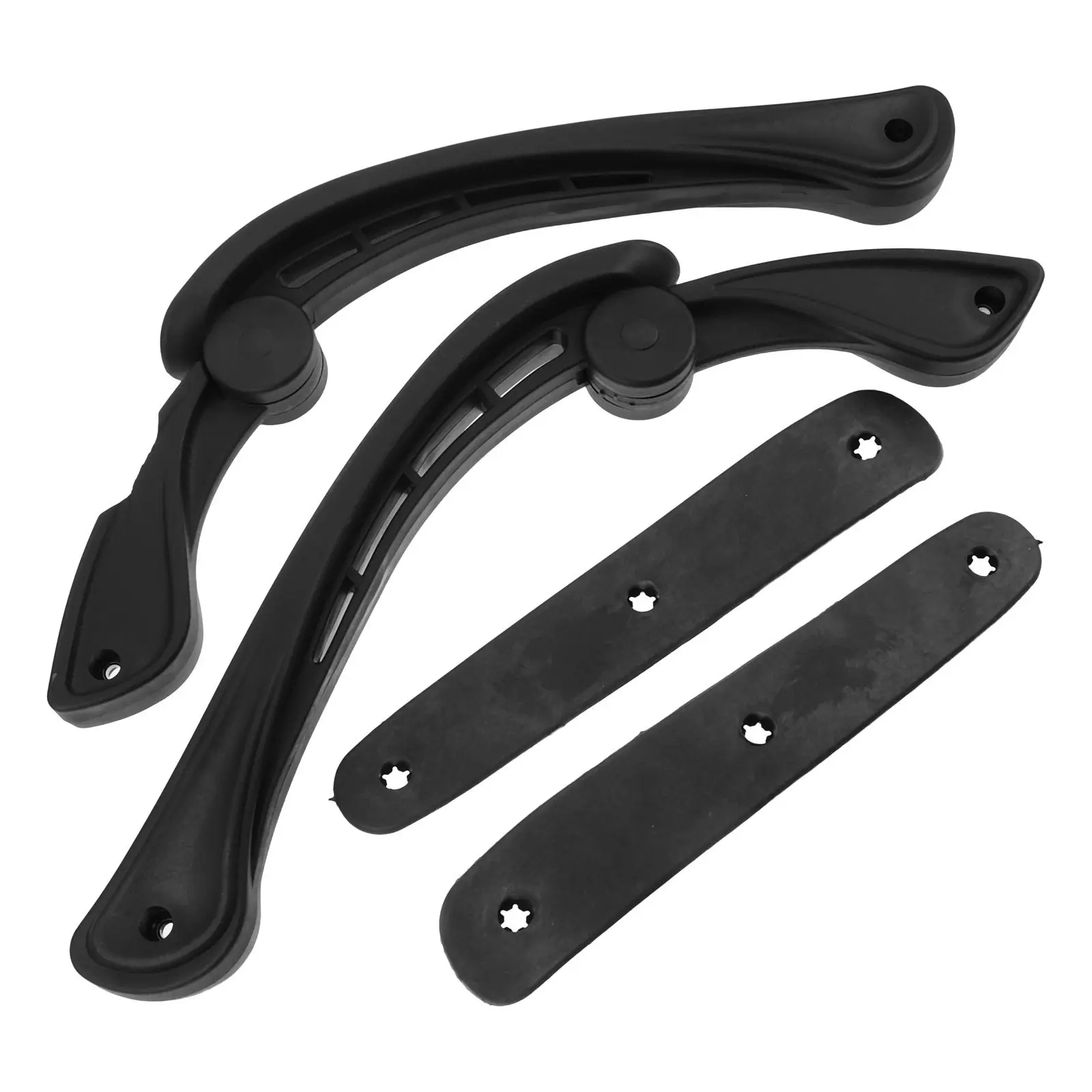 2Pcs Office Chair Armrest Adjustable Rotating Hinge Linkage Replacement Bracket Screw Mount Base Computer Desk Chair Parts
2Pcs Office Chair Armrest Adjustable Rotating Hinge Linkage Replacement Bracket Screw Mount Base Computer Desk Chair Parts