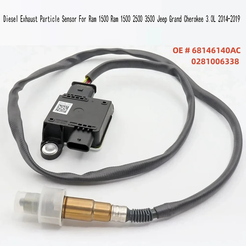 68146140AC Diesel Exhaust Particle Sensor PM DPF Sensor Parts For Ram 1500 Ram 1500 2500 3500 Jeep Grand Cherokee 3.0L 14-19
68146140AC Diesel Exhaust Particle Sensor PM DPF Sensor Parts For Ram 1500 Ram 1500 2500 3500 Jeep Grand Cherokee 3.0L 14-19