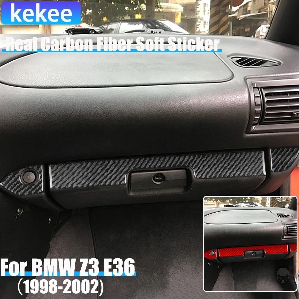 Real Carbon Fiber Car Accessories Co-pilot Dashboard Panel Decorative Cover Soft Sticker For BMW Z3 E36 1998 1999 2000 2001 2002
Real Carbon Fiber Car Accessories Co-pilot Dashboard Panel Decorative Cover Soft Sticker For BMW Z3 E36 1998 1999 2000 2001 2002