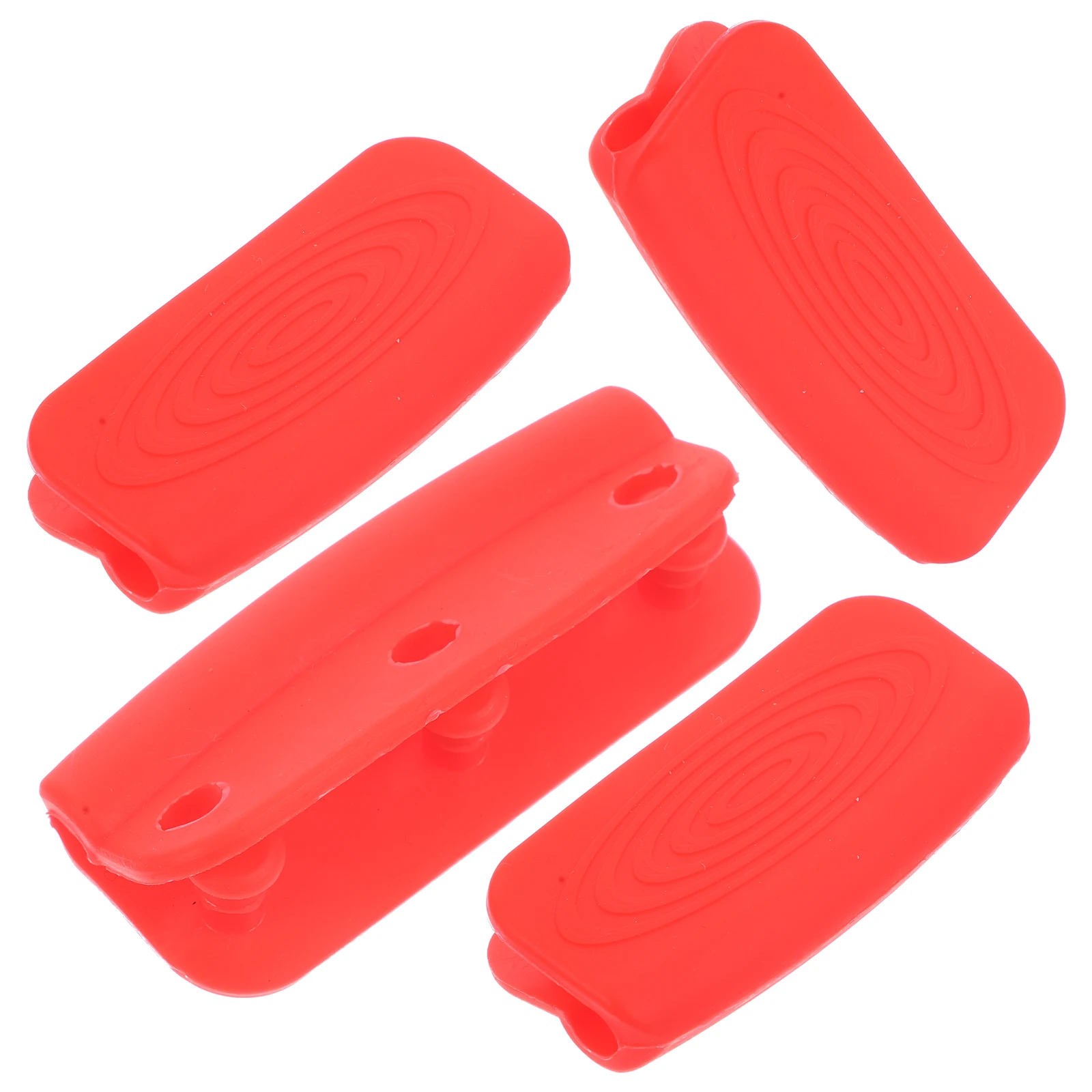 4Pcs Silicone Pot H Covers Heat Resistant Anti Scald Protectors Lightweight Kitchen Tools Pan H Sleeves Non Slip Cooker
4Pcs Silicone Pot H Covers Heat Resistant Anti Scald Protectors Lightweight Kitchen Tools Pan H Sleeves Non Slip Cooker
