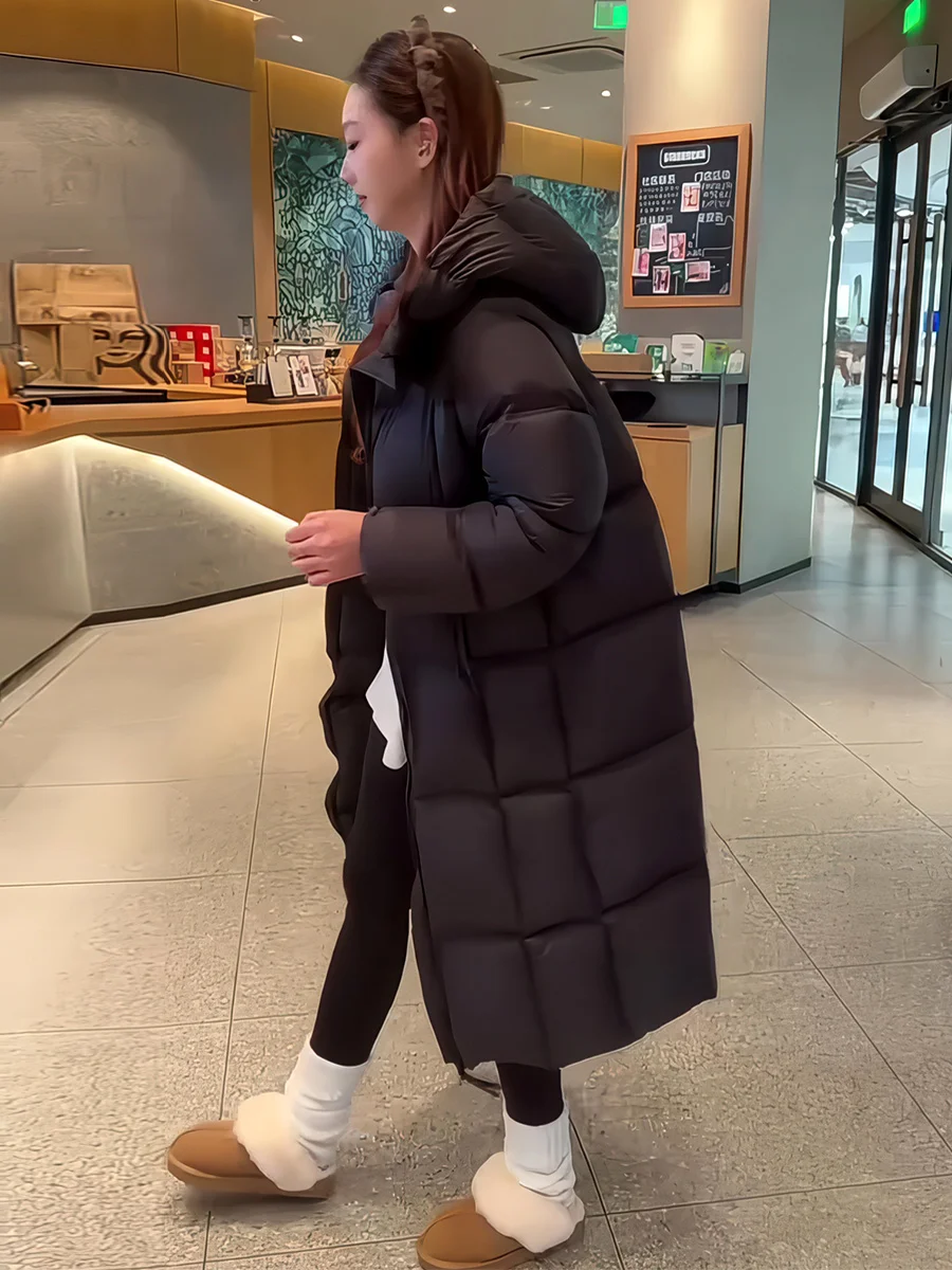 Bla Long Puffer Jaet Women Winter Hooded Loose Thi over Knee High-End ort Coat Warm Ci Casual Commute Sle Straigh...
Bla Long Puffer Jaet Women Winter Hooded Loose Thi over Knee High-End ort Coat Warm Ci Casual Commute Sle Straigh...