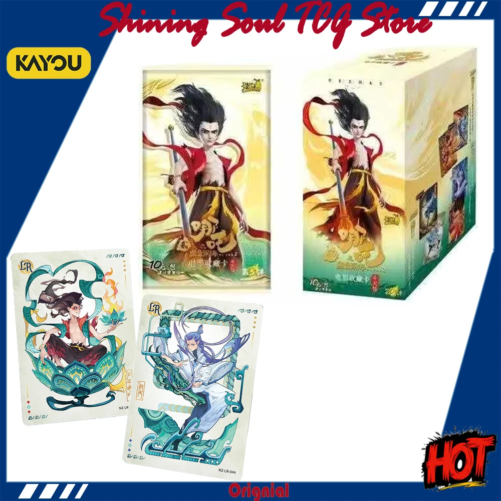 KAYOU Nezha Cards The Devil's Adventure Heavenly Confrontation Pack Vol.5 Movie Collectible Cards Exquisite Gift Original Box
KAYOU Nezha Cards The Devil's Adventure Heavenly Confrontation Pack Vol.5 Movie Collectible Cards Exquisite Gift Original Box