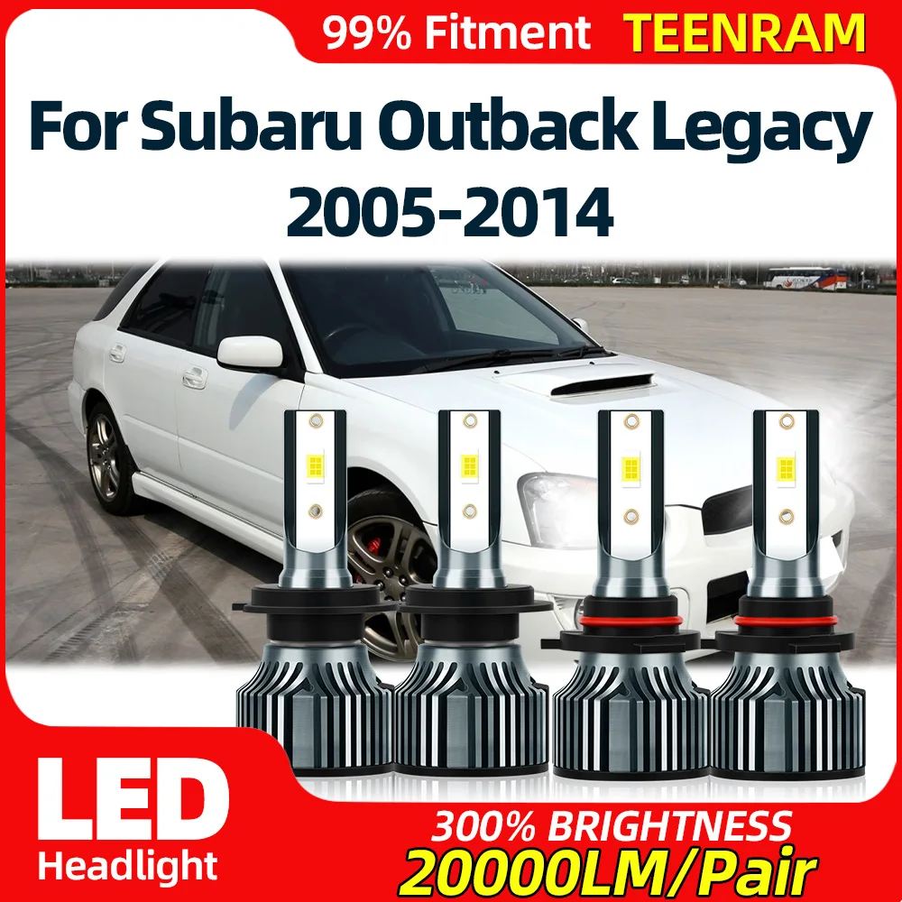 LED Headlight Bulbs 40000LM CSP Chips Auto Lights 6000K White For Subaru Outback Legacy 2005-2008 2009 2010 2011 2012 2013 2014
LED Headlight Bulbs 40000LM CSP Chips Auto Lights 6000K White For Subaru Outback Legacy 2005-2008 2009 2010 2011 2012 2013 2014