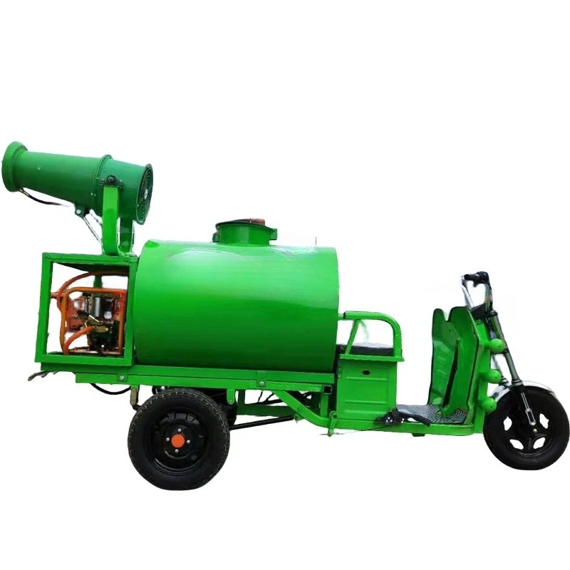 Construction site tricycle with electric sprinkler fog cannon, sprinkler greening and sanitation project
Construction site tricycle with electric sprinkler fog cannon, sprinkler greening and sanitation project