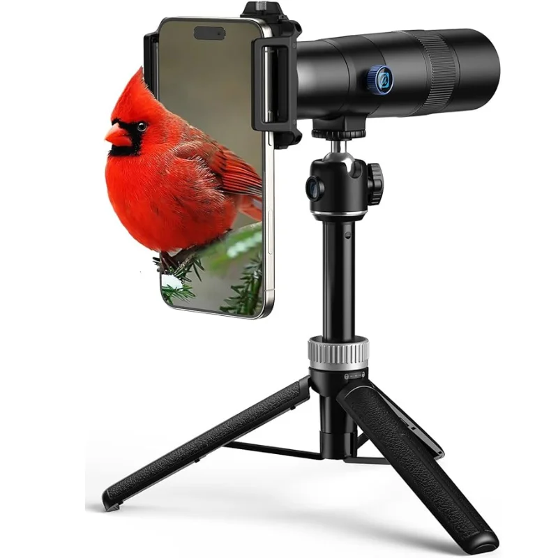 High Power 30X HD Telephoto Lens for iPhone Telephoto Lens with Tripod Attachment, for iPhone 16/15/14/13 Pro Max, Samsung
High Power 30X HD Telephoto Lens for iPhone Telephoto Lens with Tripod Attachment, for iPhone 16/15/14/13 Pro Max, Samsung