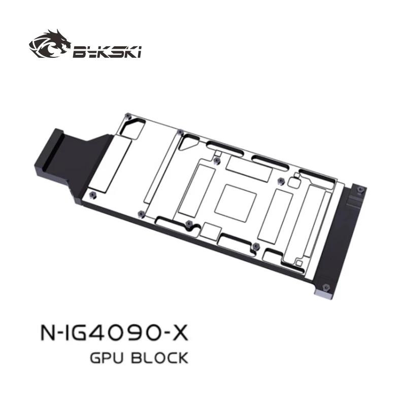 Водяной блок графического процессора Bykski N-IG4090-X для красочных iGame GeForce RTX 4090, одинарная турбинная карта/медный радиатор охлаждения RGB AURA
Водяной блок графического процессора Bykski N-IG4090-X для красочных iGame GeForce RTX 4090, одинарная турбинная карта/медный радиатор охлаждения RGB AURA