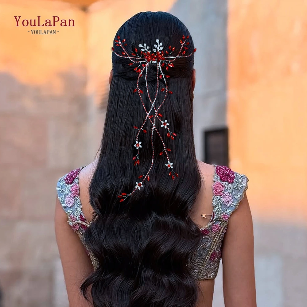 YouLaPan Rhinestone Wedding Hair Comb Alloy Leaf Bride Headband Woman Headpiece Bridal Headwear Party Hair Accessories HP873
YouLaPan Rhinestone Wedding Hair Comb Alloy Leaf Bride Headband Woman Headpiece Bridal Headwear Party Hair Accessories HP873